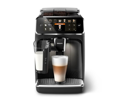 Espressor automat philips lattego ep5441/50, 1500 w, 15 bar, filtru aquaclean, 12 bauturi, rasnita ceramica, negru [2]