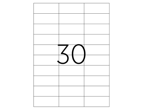 Etichete 30/a4 70*29.7mm colturi drepte 100/top tanex [1]
