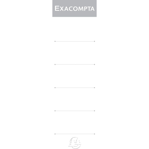 Birotică și Papetărie - Etichete biblioraft 7.5 cm 10/set exacompta