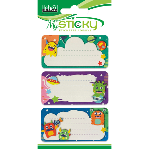 Etichete caiete baieti, 4 sortimente (6 etichete/blister), copii varsta 3 ani+,6 ani+,8 ani+ [1]