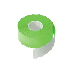 Birotică și Papetărie - Etichete rola pret ondulate verzi ecada 800 buc 55002v