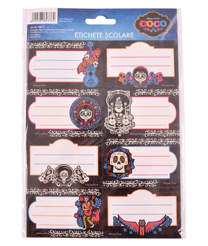 Rechizite Școlare - Etichete scolare 40/set coco pigna