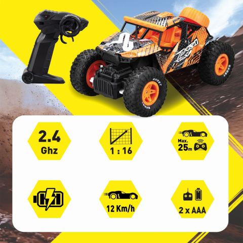 Exost masina cu telecomanda turbo rush 2.4ghz copii varsta 5 ani - 10 ani [6]