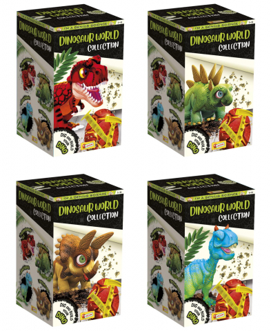 Jucării STEM, Știință şi Experimente - Experimentele micului geniu - Kit de excavat ou dino