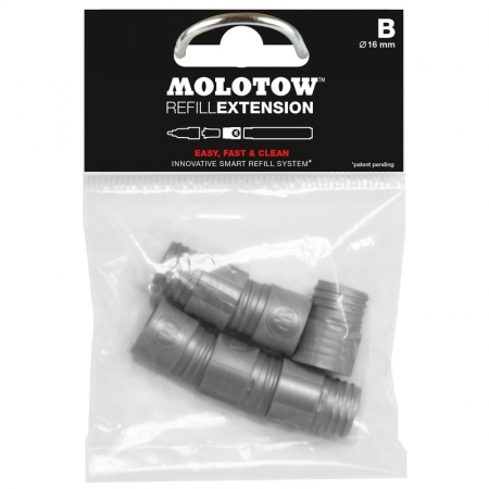 Rezerve acrilice și reutilizabile - Refill Extension Series B