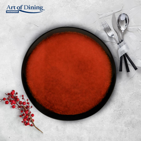 Farfurie intinsa ceramica 28 cm, vulcano, art of dining by heinner [2]