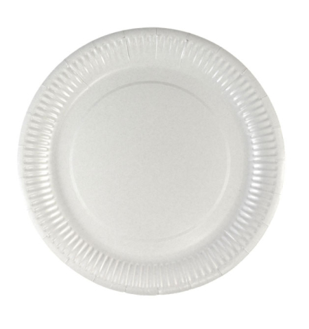 Farfurii carton albe 23cm 50/set [1]