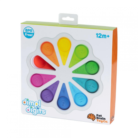 Jocuri si Jucarii Educative - Fat brain jucarie senzoriala dimpl  digi