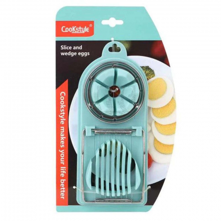 Casă, gradină și bricolaj - Cookstyle - Feliator oua multifunctional, Turcoaz - Micostore.ro