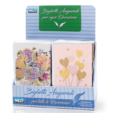 Cadouri Jucării Copii Grădiniță - Felicitare 3D de zi cu zi, aurii si sclipici pe partea exterioara a cardului - 11.5 x 17 cm