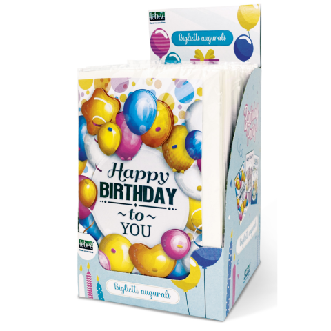 Cadouri Jucării Copii Grădiniță - Felicitare 3D Zi de nastere, aurii si sclipici pe exteriorul felicitarii - 11.5 x 19 cm