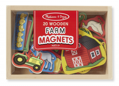 Jucării și Jocuri pentru copii - Ferma cu magneti - Melissa and Doug