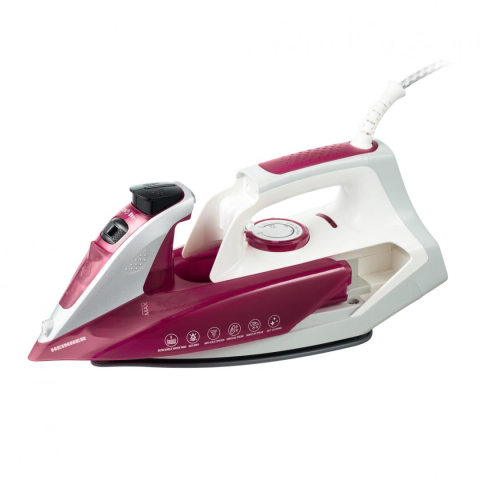 Fiare, statii & aparate de calcat cu abur - Fier de calcat heinner hsi-2200pp, calcare uscata/spray/jet de abur, rezervor apa detasabil, talpa ceramica, auto-curatare, functie anti- picurare, functie anti-calcar, capacitate rezervor apa: 190ml,