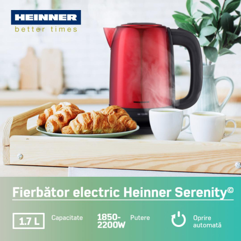 Fierbator electric heinner hek-2200rdss [4]