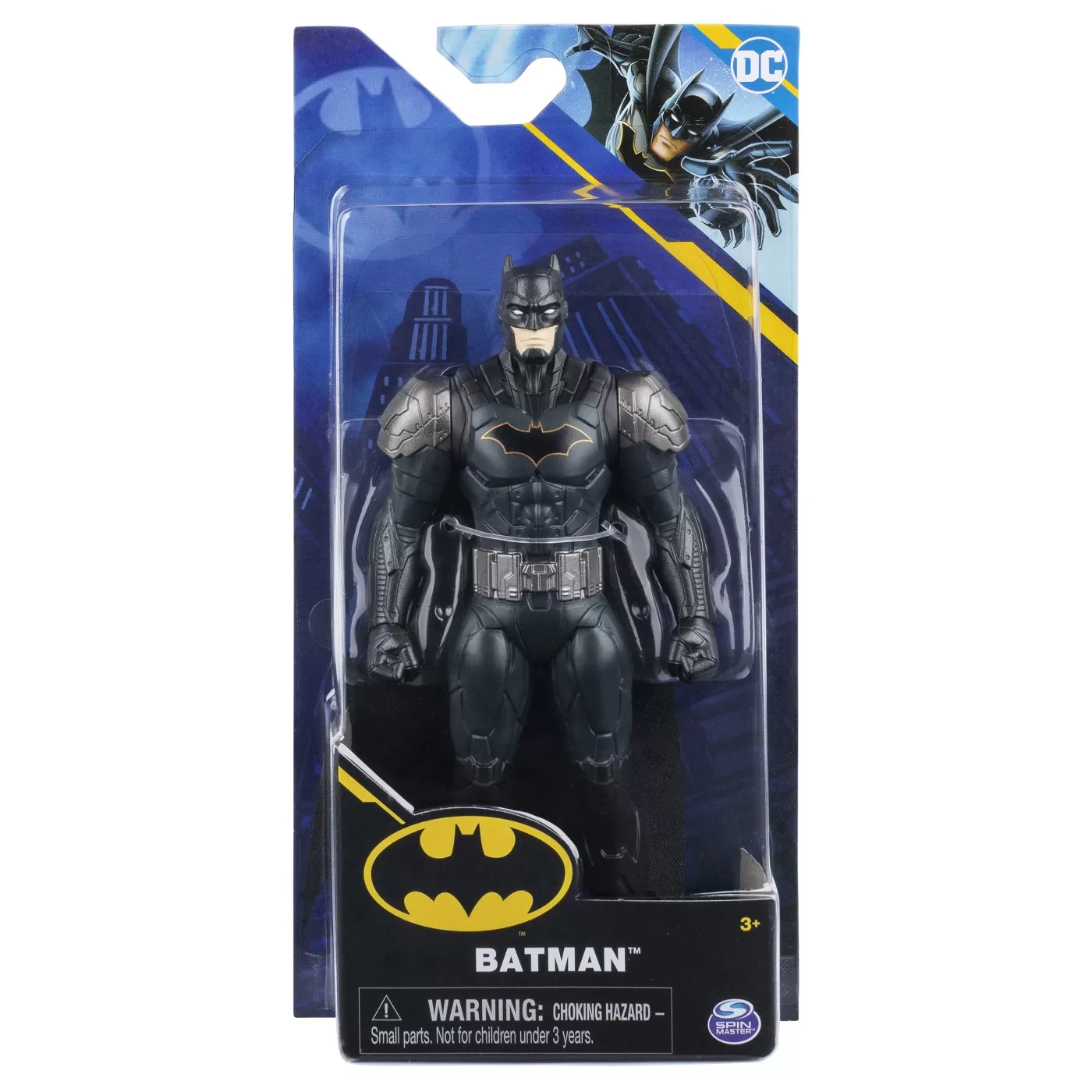 Jucării și Jocuri pentru copii - Figurina batman 15cm in armura neagra, copii varsta 3 ani pana la 12 ani