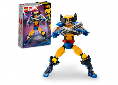 LEGO Marvel Super Heroes - Figurina de constructie Wolverine, varsta de la 8 ani la +15 ani