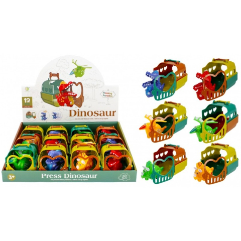 Îmbrăcăminte și accesorii - Figurina - dinozaur cu gentuta, diverse modele, 3+ ani, MegaCreative, 481642
