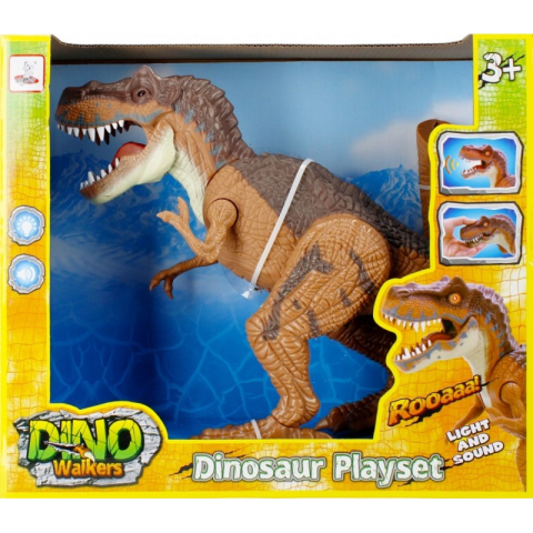 Jucării și Jocuri pentru copii - Figurina - dinozaur cu lumini si sunete, 49cm, 3+ ani, MegaCreative, 500666