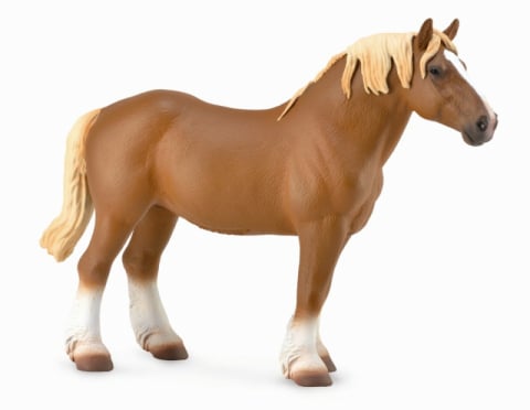 Jucării și Jocuri pentru copii - Figurina Iapa Belgian Chestnut XL Collecta