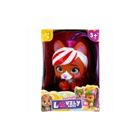 Figurina - Lovely Pets - catelus, 7cm, diverse modele, 3+ ani, MegaCreative, 499056 [5]