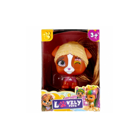 Figurina - Lovely Pets - catelus, 7cm, diverse modele, 3+ ani, MegaCreative, 499056 [1]