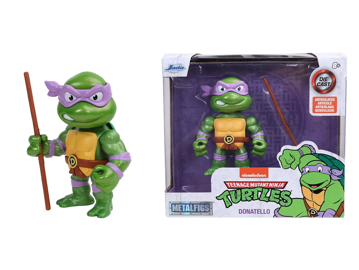 Jucării și Jocuri pentru copii - Figurina metalica testoasele ninja donatello