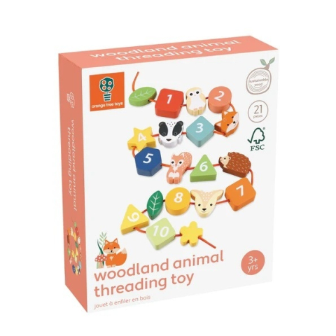 Jucării și Jocuri pentru copii - Figurine animale de insirat, Orange Tree Toys Baiat, Fata, varsta 3 - 6 ani
