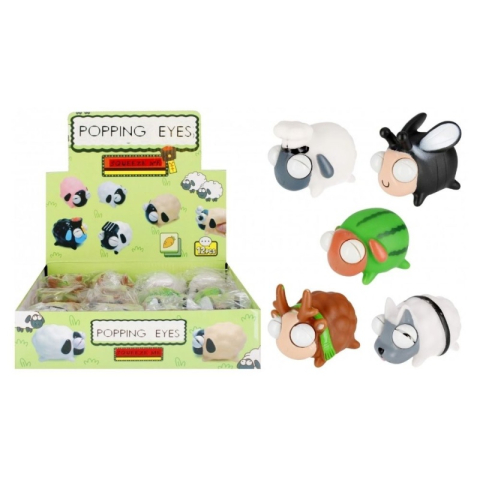 Jucării și Jocuri pentru copii - Figurine antistres - insecta cu ochii iesiti, 8cm, 3+ ani, MegaCreative, 531498