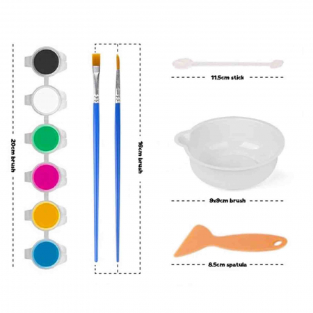 Set creativ, figurine ceramice de pictat, Dinozauri - Micostore.ro [1]