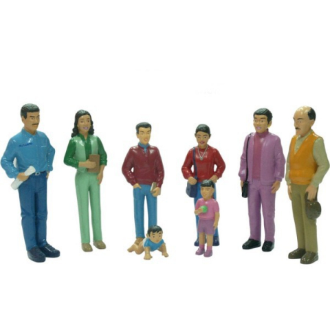 Jucării și Jocuri pentru copii - Figurine familie sudamericana Miniland