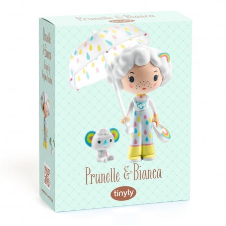 Jucării și Jocuri pentru copii - Figurine Prunelle si Bianca, din colectia Tinyly, Djeco, varsta 3 - 6, 6 - 9 ani, Fata