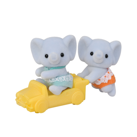 Jucării și Jocuri pentru copii - Figurine Sylvanian Families-Gemeni Elefantei
