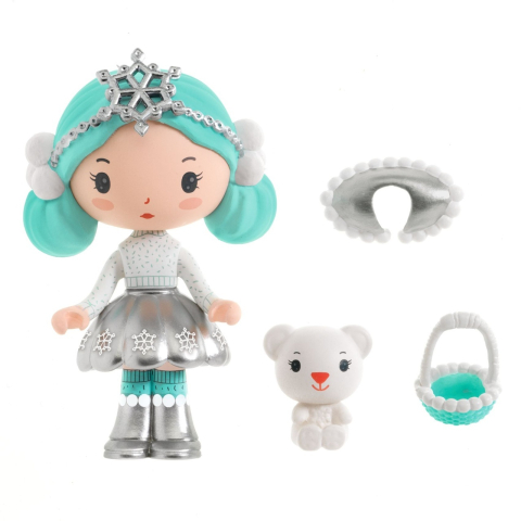 Figurine Tinyly Neige & Nours, Djeco Fata, varsta 3 - 6 ani, 6 - 9 ani [4]