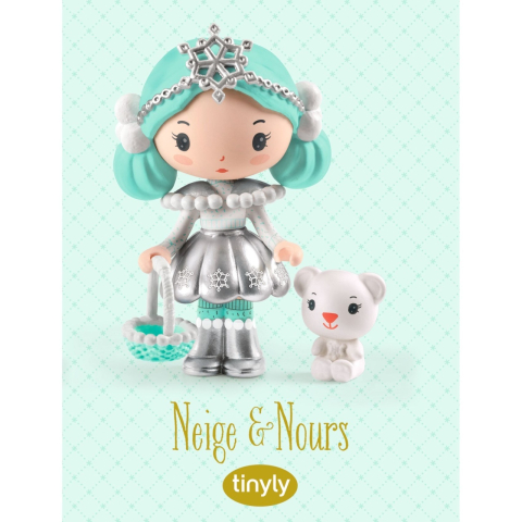 Figurine Tinyly Neige & Nours, Djeco Fata, varsta 3 - 6 ani, 6 - 9 ani [2]