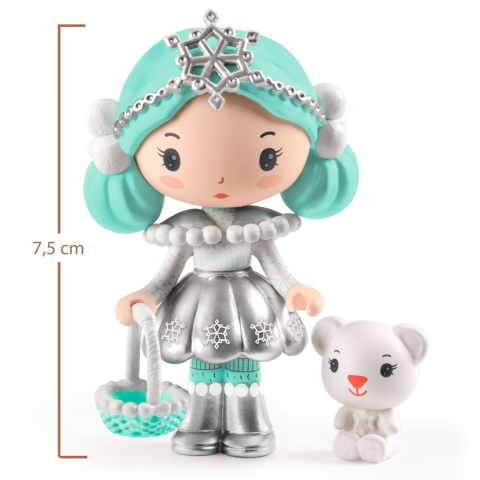 Figurine Tinyly Neige & Nours, Djeco Fata, varsta 3 - 6 ani, 6 - 9 ani [3]
