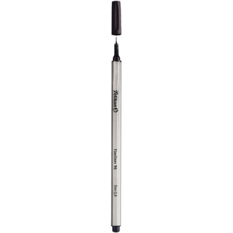 Rechizite Școlare - Fineliner Pelikan Negru
