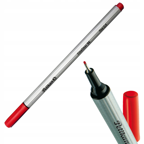 Rechizite Școlare - Fineliner Pelikan Rosu