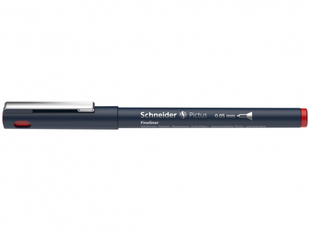 Birotică și Papetărie - Schneider - Fineliner Schneider Pictus 0,05 mm, Rosu- Micostore.ro
