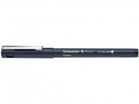 Birotică și Papetărie - Schneider - Fineliner Schneider Pictus 0,1 mm, Negru- Micostore.ro
