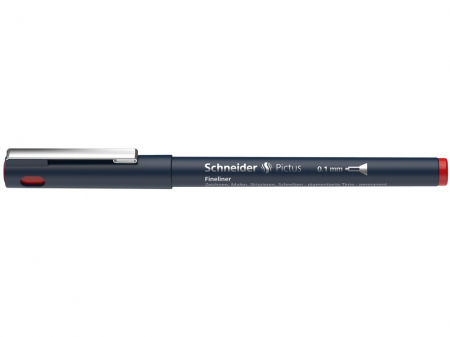 Birotică și Papetărie - Schneider - Fineliner Schneider Pictus 0,1 mm, Rosu- Micostore.ro