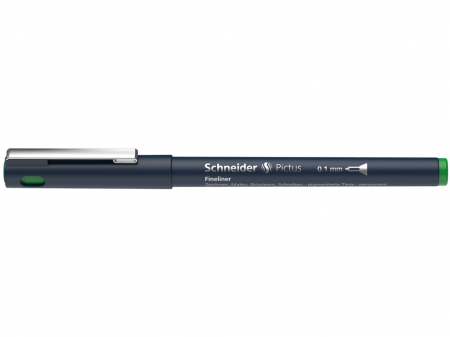 Birotică și Papetărie - Schneider - Fineliner Schneider Pictus 0,1 mm, Verde- Micostore.ro