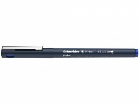 Birotică și Papetărie - Schneider - Fineliner Schneider Pictus 0,2 mm, Albastru- Micostore.ro