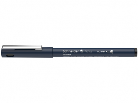 Birotică și Papetărie - Schneider - Fineliner Schneider Pictus 0,2 mm, Negru- Micostore.ro
