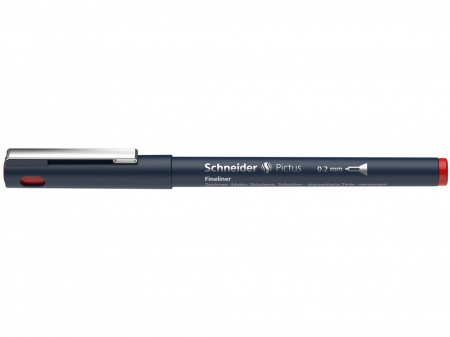 Birotică și Papetărie - Schneider - Fineliner Schneider Pictus 0,2 mm, Rosu- Micostore.ro