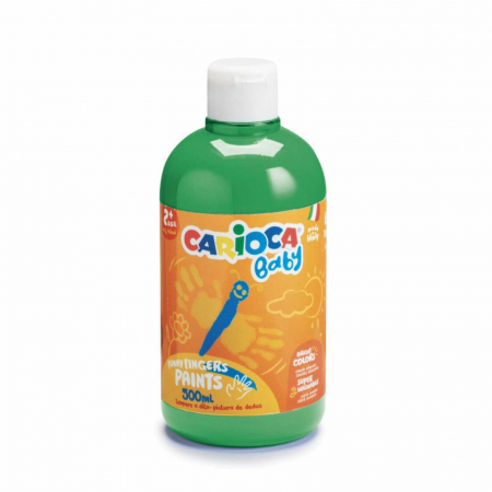 Acuarele, Tempera, Pensule - Acuarele si vopsea Tempera Baby Finger Paint la borcan de 500 ml.