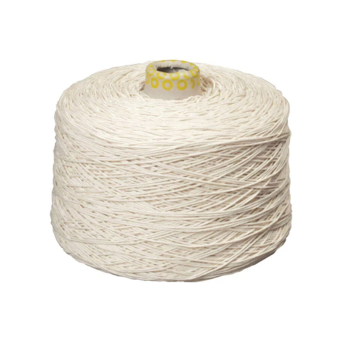 Art & Craft si Artizanat - Fir alb din bumbac pentru rama de tesut, 1 kg, varsta 6+ ani