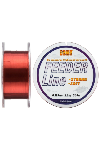 Pescuit si vanatoare - Fir monofilament Brain Feeder Copper 300m 0.185mm - 2.9kg