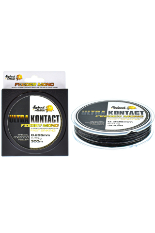 Fir - Fir monofilament Select Baits Ultra KOntact Feeder Mono Camo 300m 0.183mm - 2.85kg