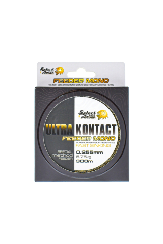 Fir monofilament Select Baits Ultra KOntact Feeder Mono Camo 300m 0.200mm - 3.46kg [1]
