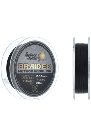 Fir textil Select Baits X8 Method Feeder Braid Silt Black 0.10mm - 6.14kg [1]